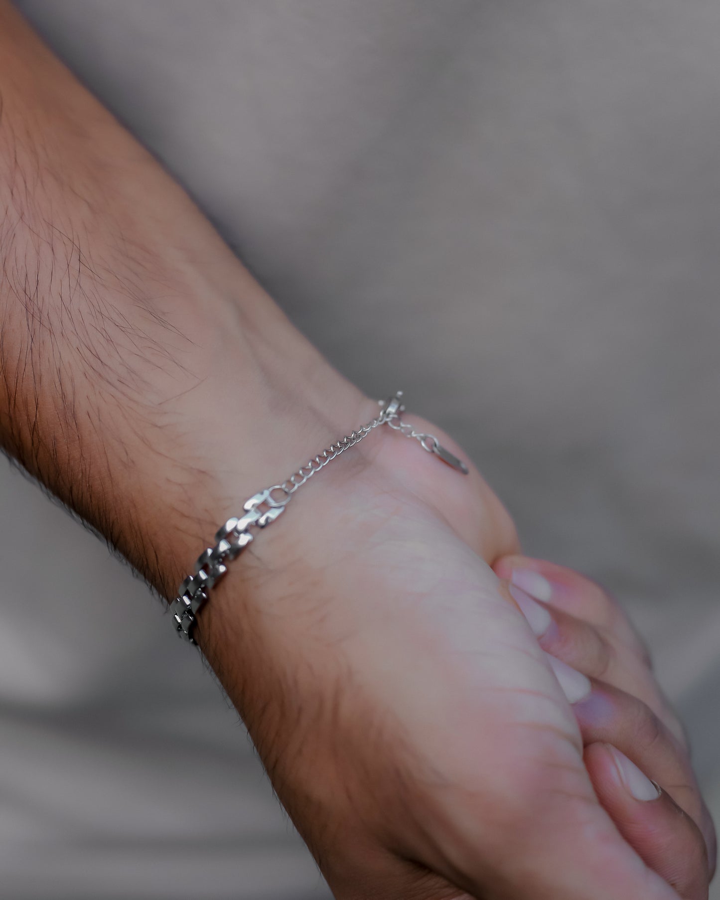 Urban Edge Box Link Bracelet