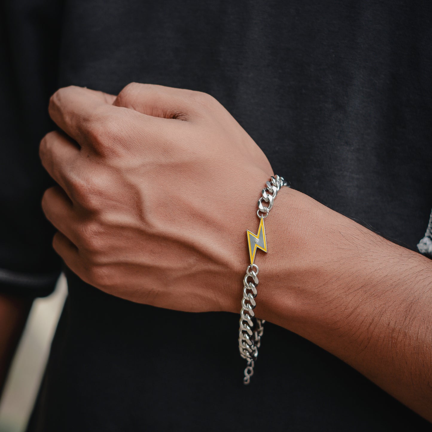 Thunder Logo Bracelet