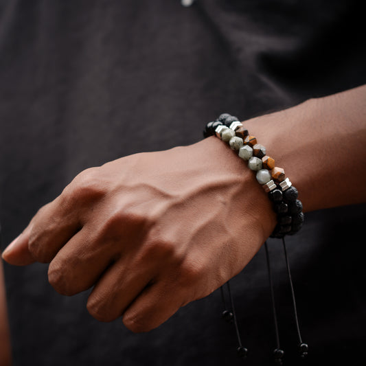 Mixed Tiger’s Eye Beads Bracelet