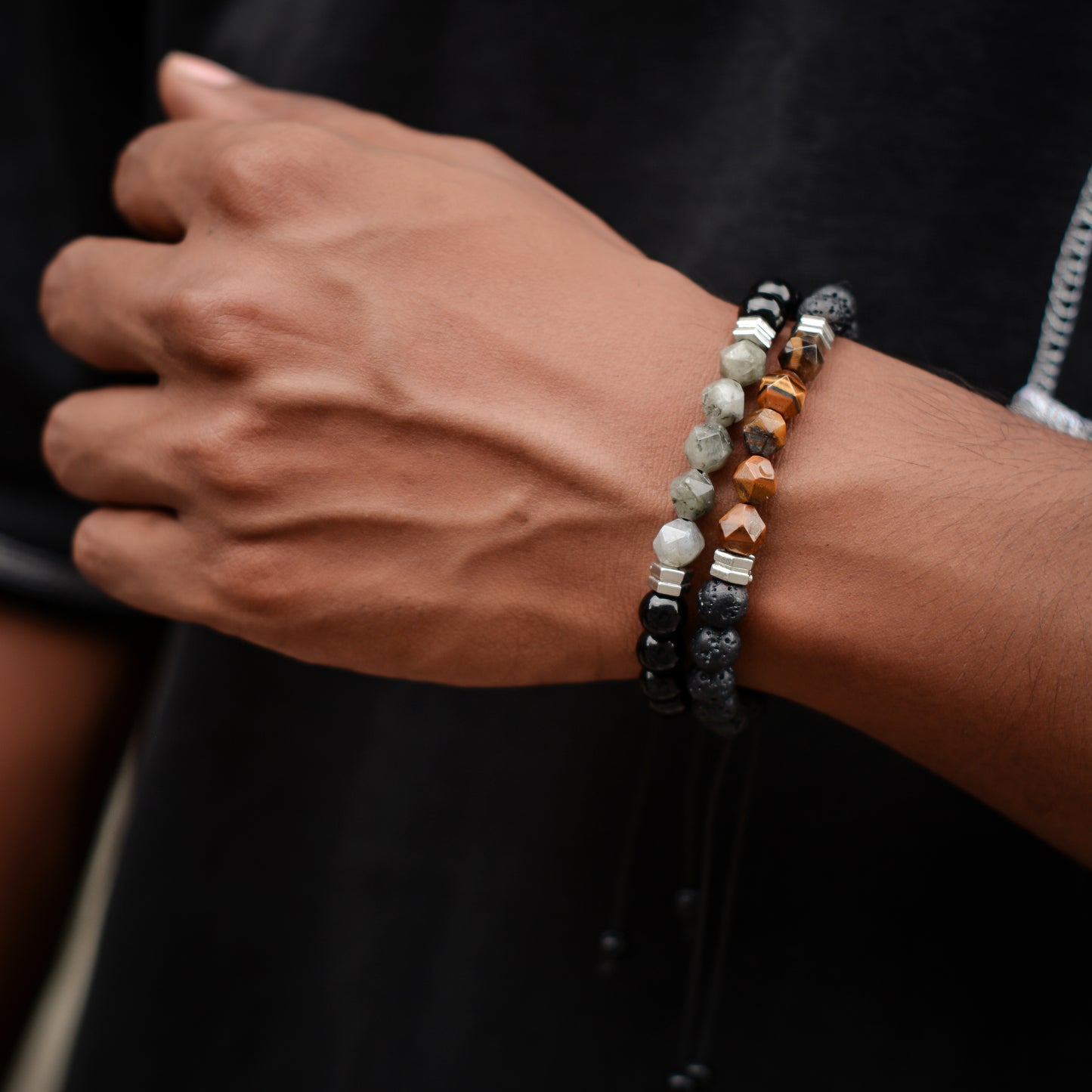 Mixed Tiger’s Eye Beads Bracelet