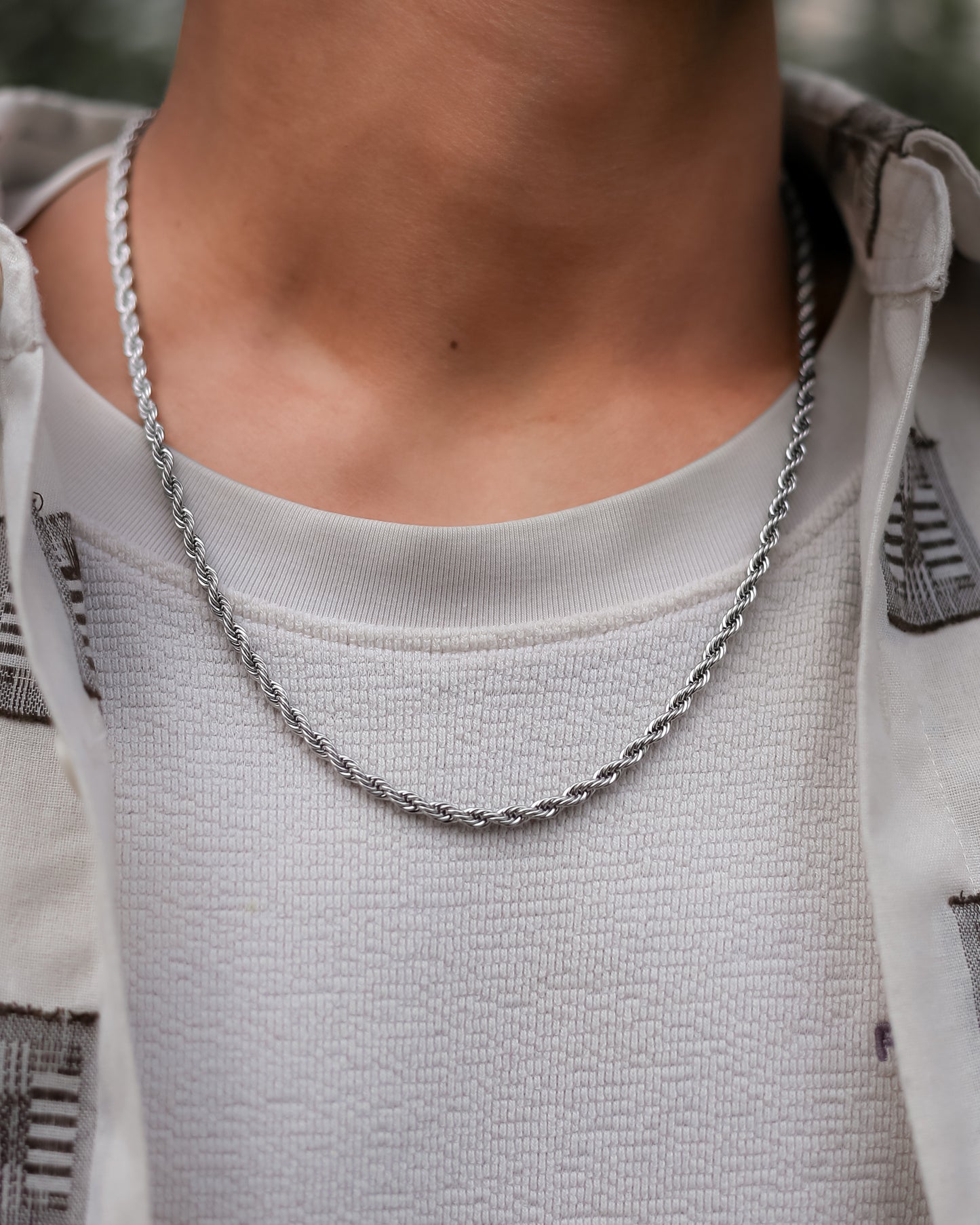 Silver Rope Chain