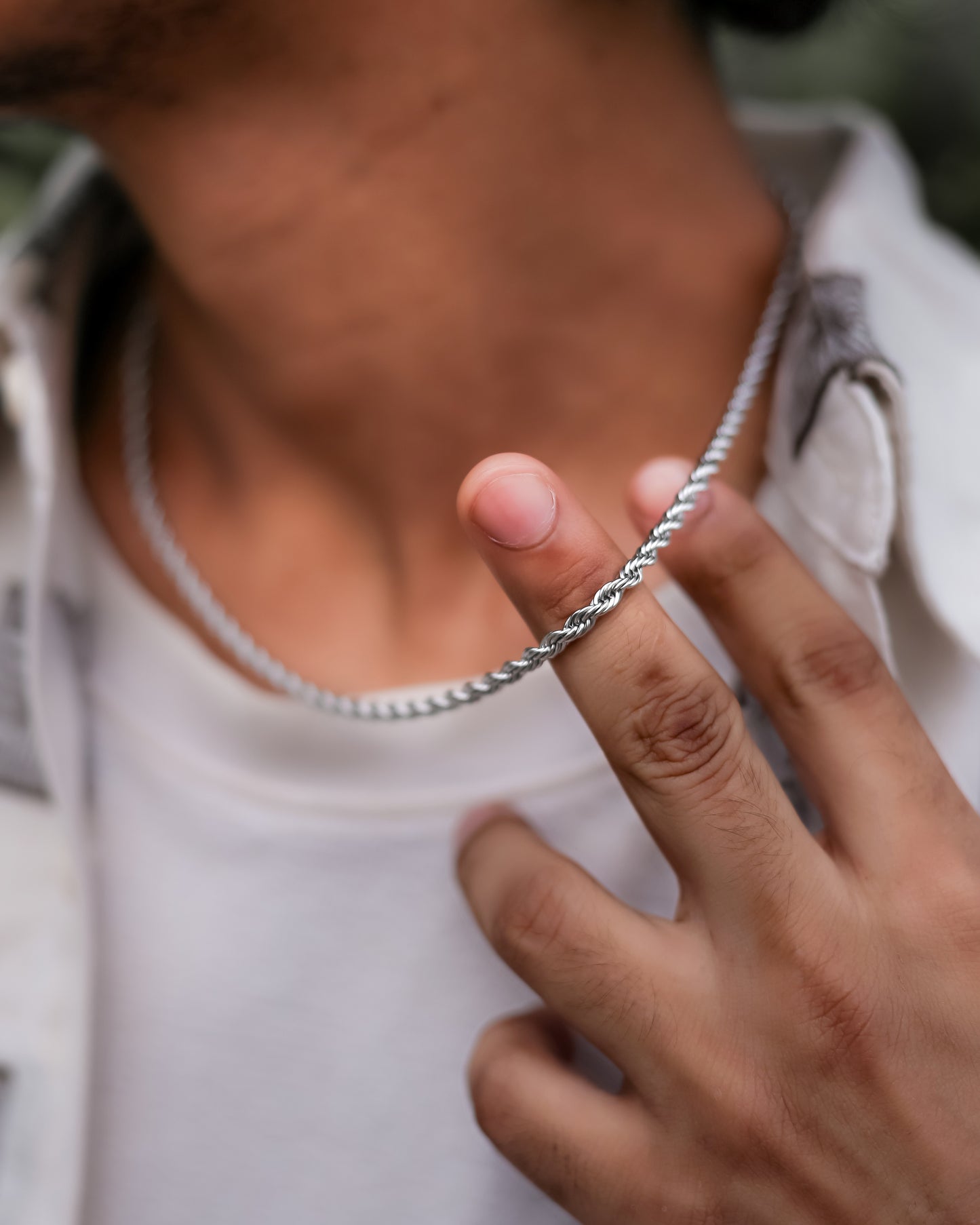 Silver Rope Chain