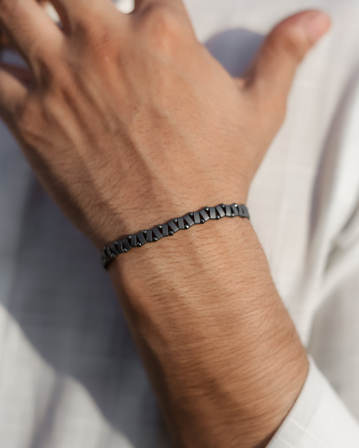 Eclipse Chevron Bracelet Adjustable