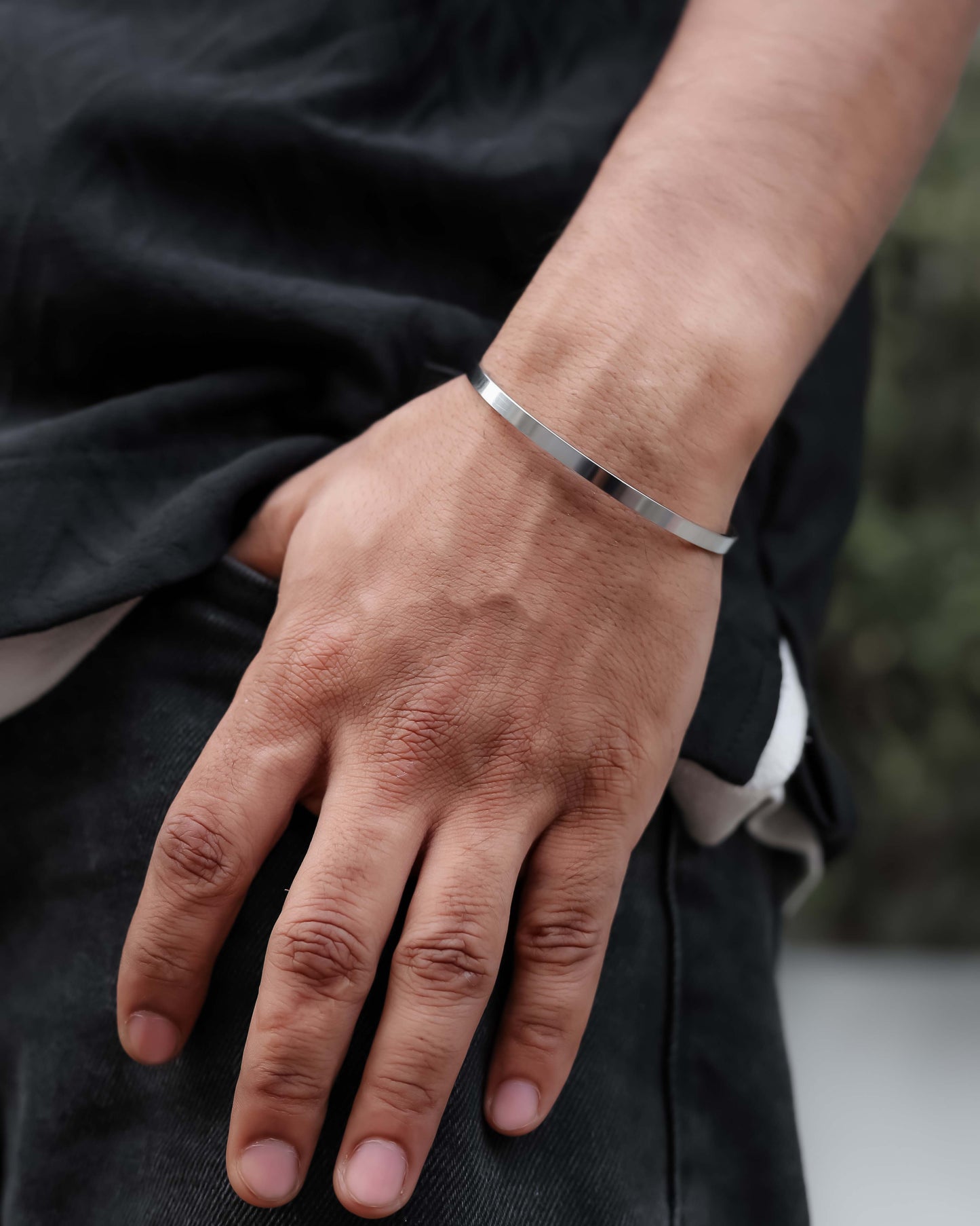 CleanEdge Cuff Bracelet